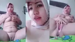 Binor Berjilbab Ganas Mainin Memeknya