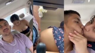 Gadis Menggoda Kekasihnya Di Mobil Lalu Puaskan Nafsu Bercinta Liar Di Luar Ruangan