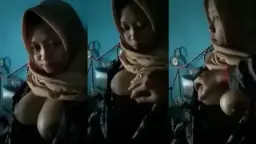 Mainin Toket Pacar Abg Jilbab, Rasanya Bikin Makin Greget.