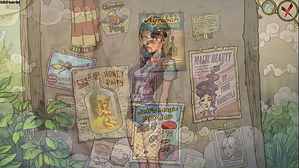 Main Gameplay Visual Novel, Nonton Witches #6, Tuh Password-nya Udah Keliatan, Bikin Makin Pengen Ngintip.