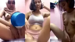 Elsya Hijab Ngewe Sampe Muncrat Keluar