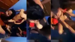 Event Swinger Istriku Dimasukin 3 Kontol Sampai Muncrat