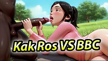 Kak Ros Lagi Ngegas Sama Kontol Hitam Yang Bikin Crot Terus