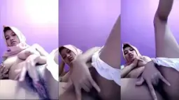 Abg Hijab Toge Lagi Sange Colmek Sampe Becek.