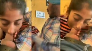 Cewek Punjabi Ngeblow Kontol Cowok Pake Sorban