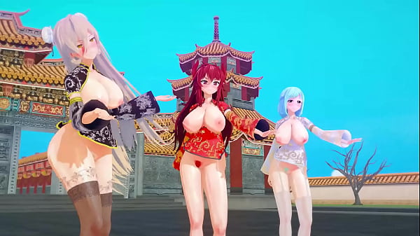 Mmd Virtual Youtubers Lagi Ramein Imlek, Gaya Hot Abis! 【kkvmd】 (by 熊野ひろ)