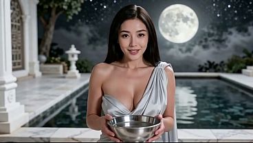 Xinyi Telanjang, Air Maninya Penuh Di Kuil Bulannya, Bikin Makin Basah.